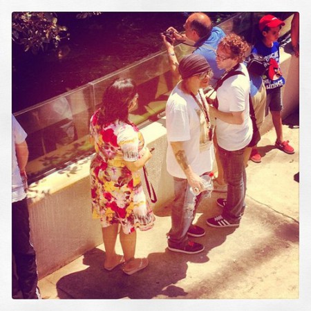 動物園。巻き毛はJarmoくん