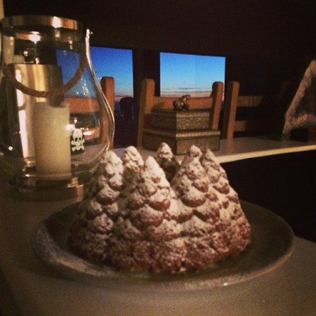 台所からの夕陽？ベータさんがアップしていた写真です