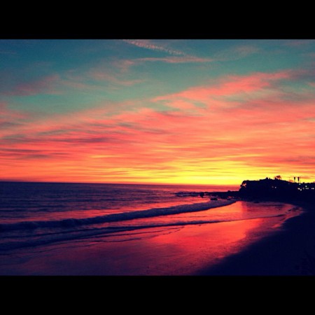 マリブのビーチ